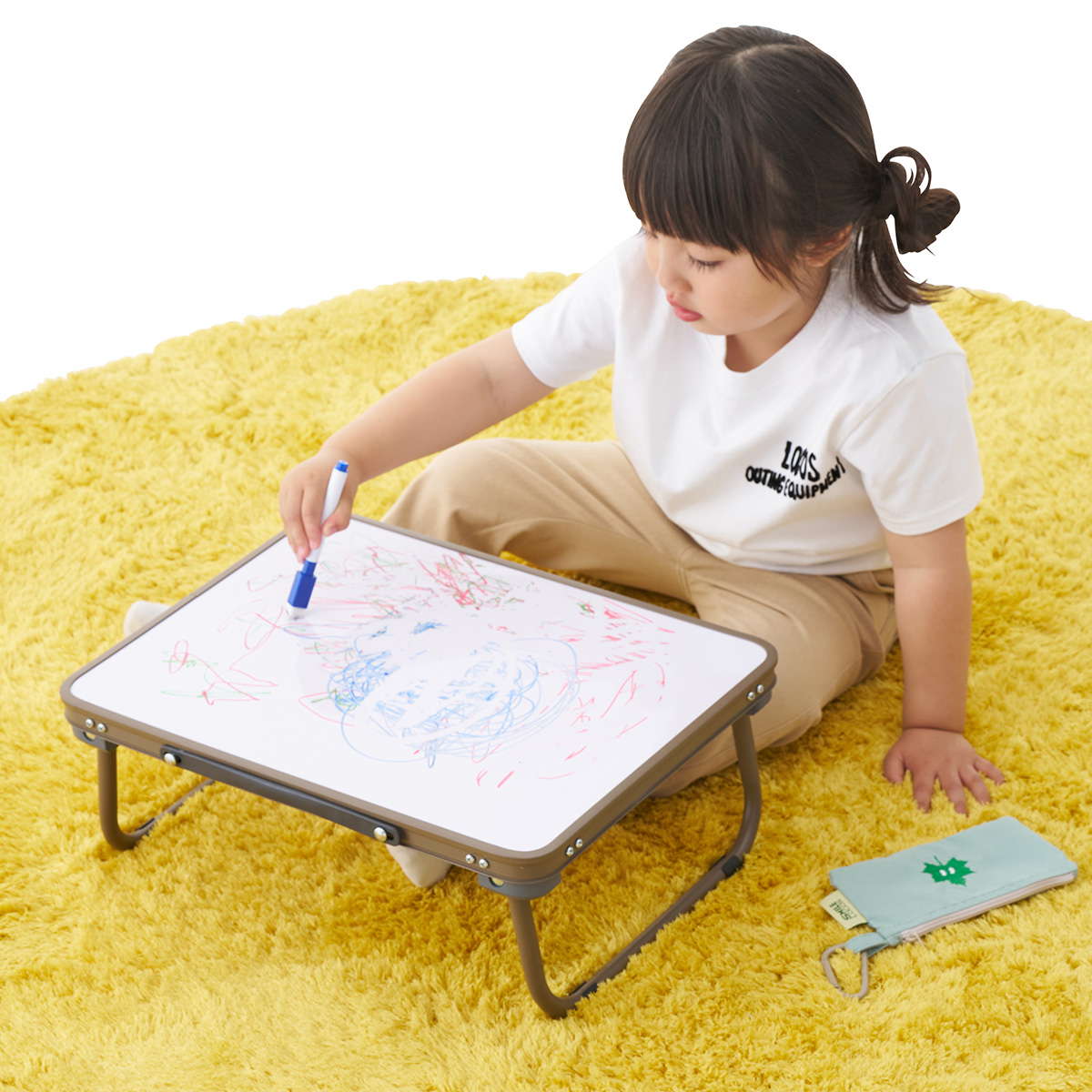 【8月27日発売開始】Smile LOGOS ひとりでらくがきテーブル 家具
