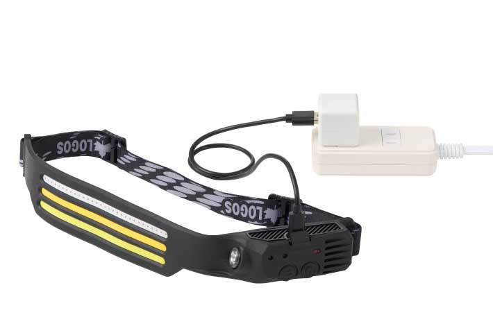 電池不要！USB蓄電式