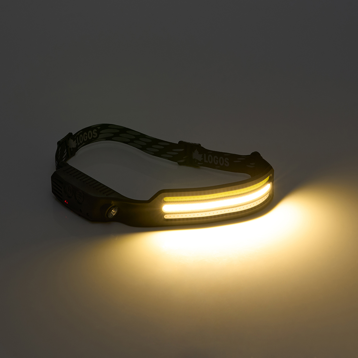 野電 ノンタッチヘッドバンドライト・USB 野電