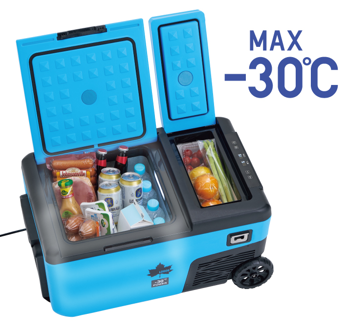 -30℃まで設定可能なハイパワー冷凍性能
