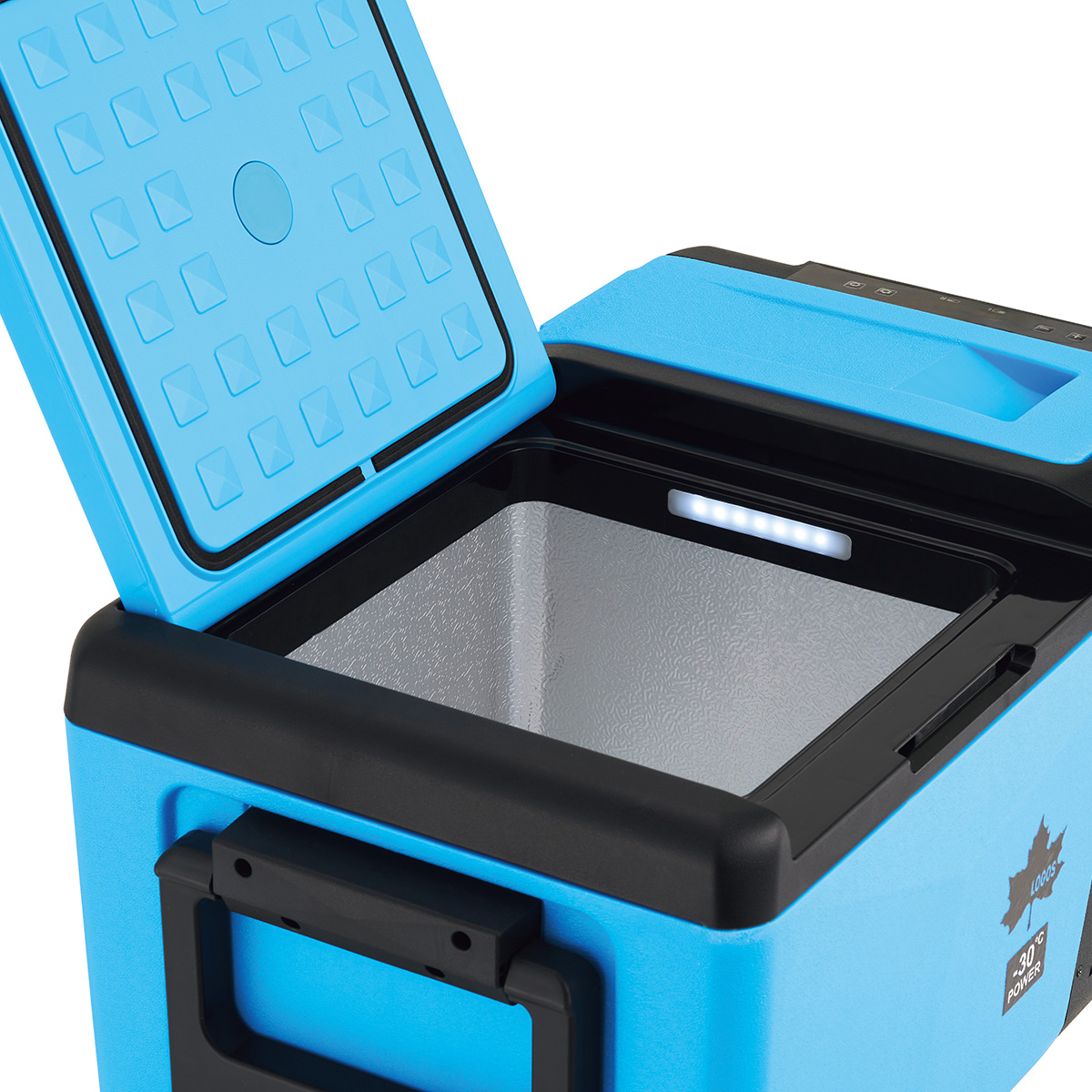 （野電）エレキャン・凍結冷凍冷蔵庫 25-BF（-30℃/20℃ 2ドア ホイール） 野電