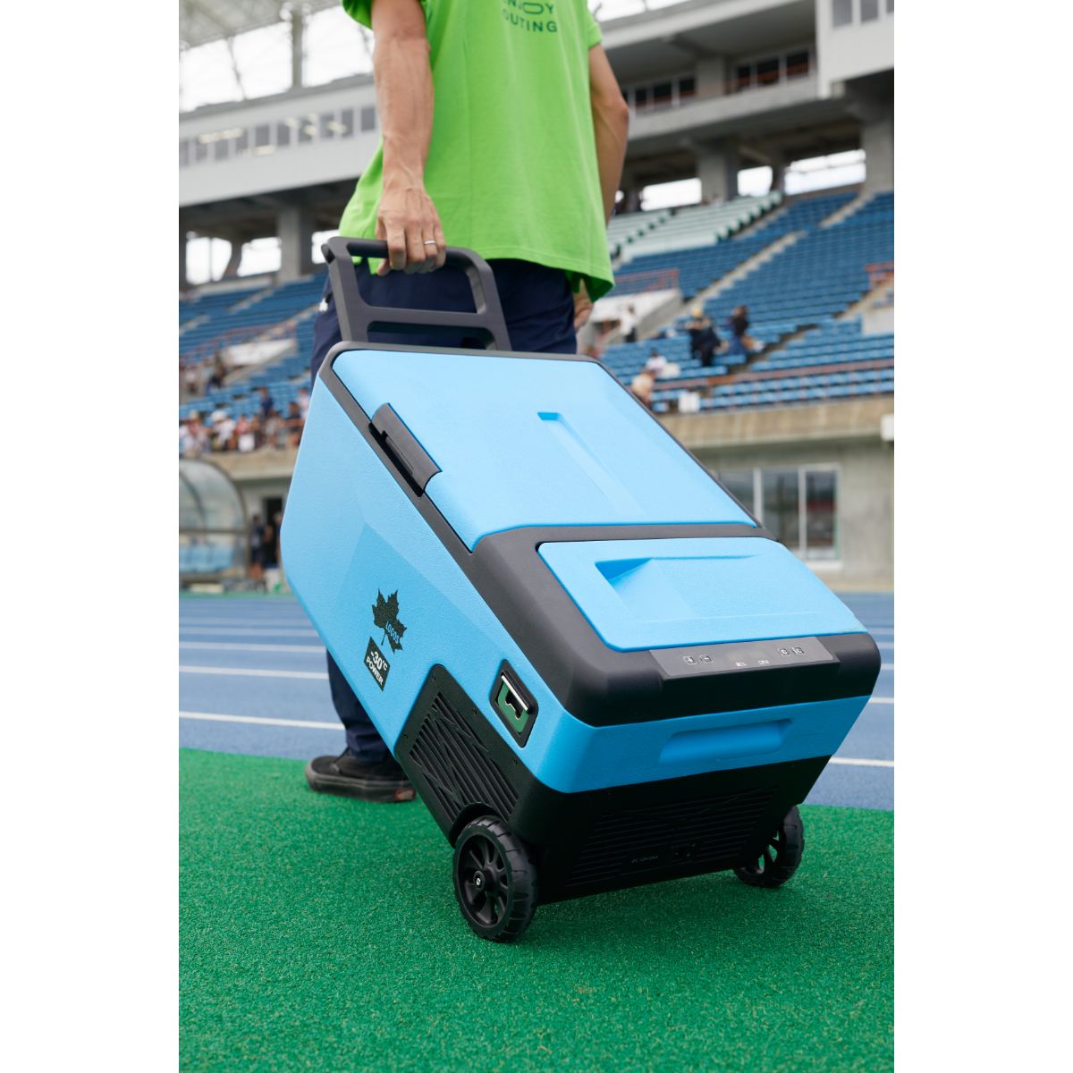 （野電）エレキャン・凍結冷凍冷蔵庫 25-BF（-30℃/20℃ 2ドア ホイール） 野電