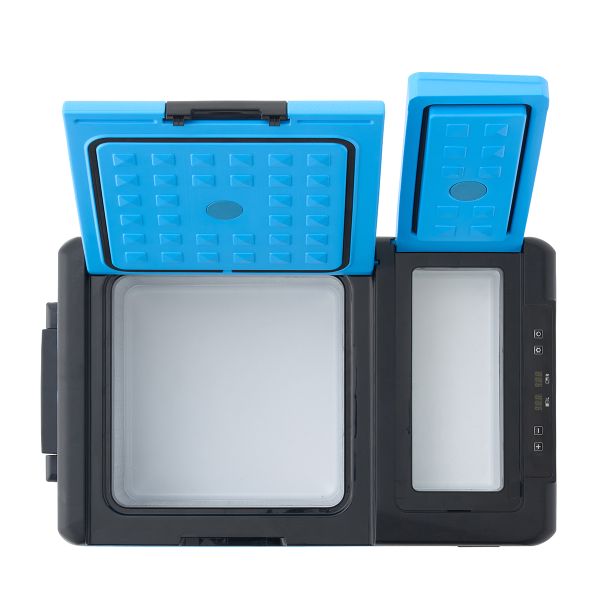 （野電）エレキャン・凍結冷凍冷蔵庫 25-BF（-30℃/20℃ 2ドア ホイール） 野電