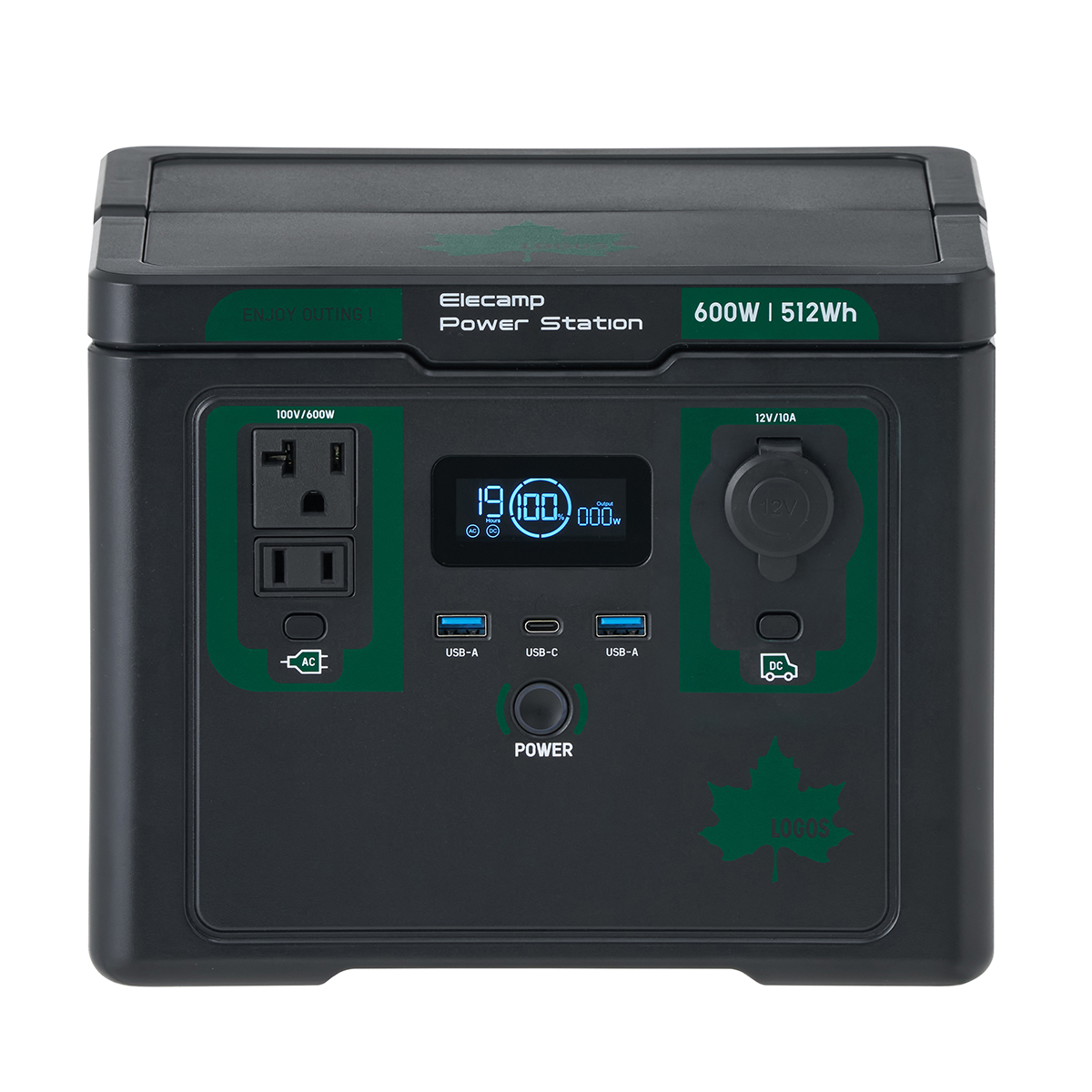 【6月25日発売開始】（野電）エレキャン・パワーステーション ポータブル電源 Pro600  （600W/512Wh） 野電