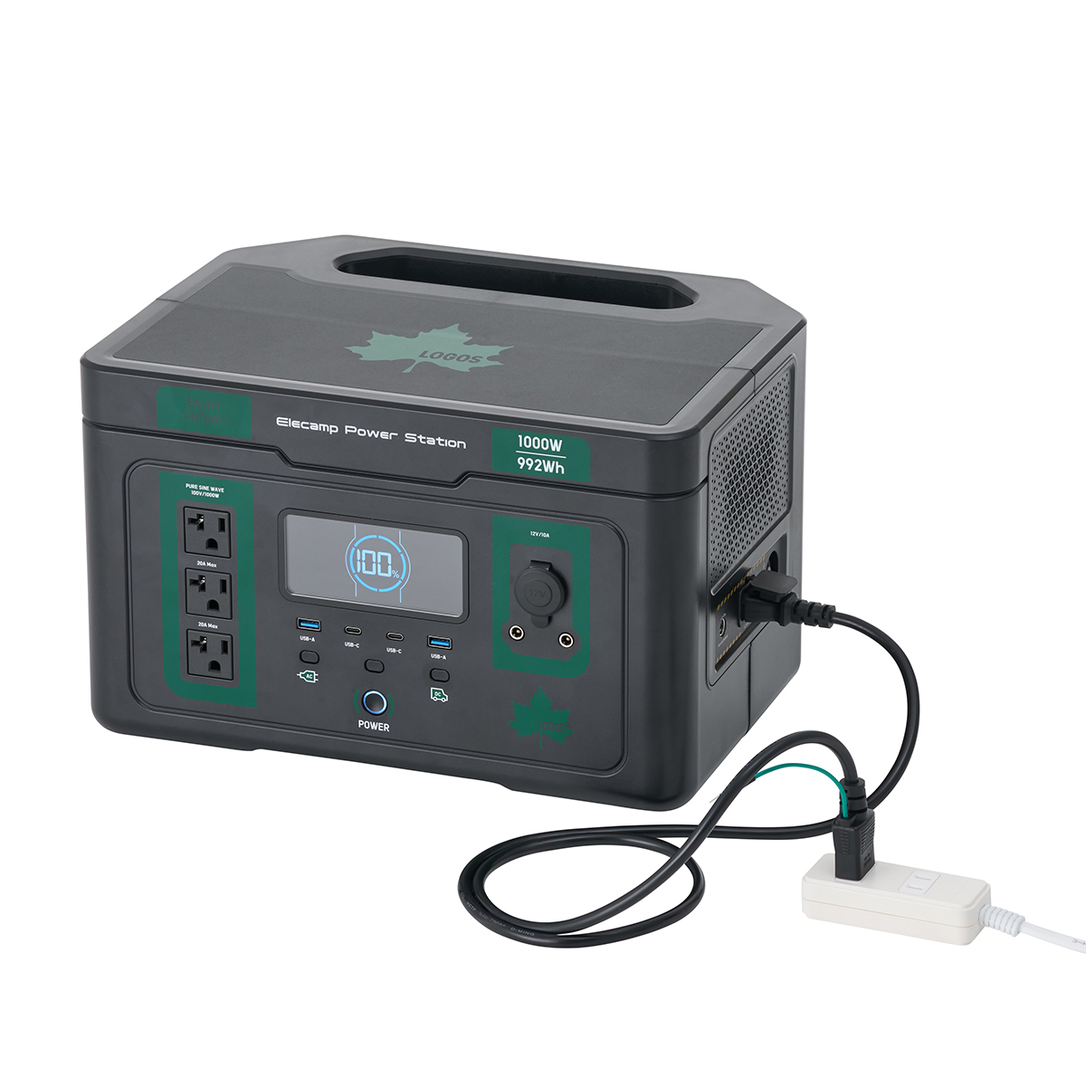 【6月25日発売開始】（野電）エレキャン・パワーステーション ポータブル電源 S1000 （1000W/992Wh） 野電
