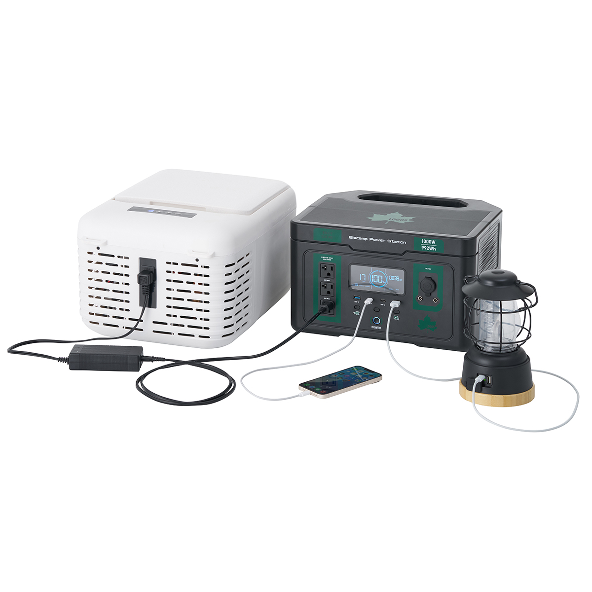 【6月25日発売開始】（野電）エレキャン・パワーステーション ポータブル電源 S1000 （1000W/992Wh） 野電