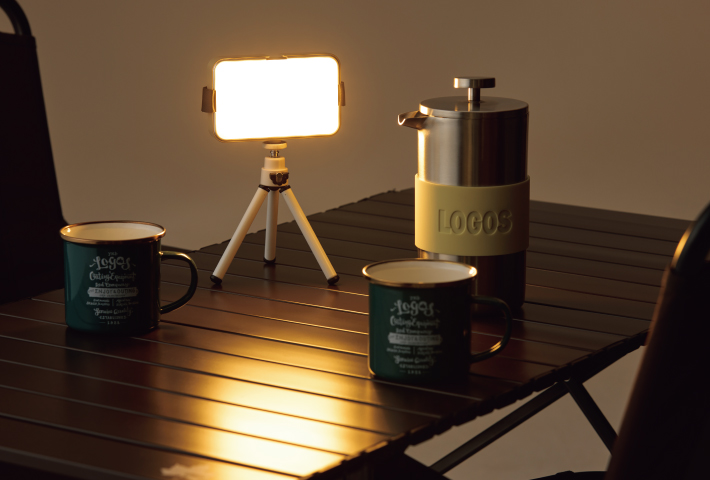 周りを明るく照らす600ルーメン