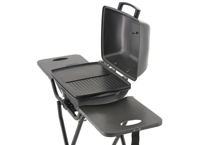 調味料や食材が置けるテーブル付き