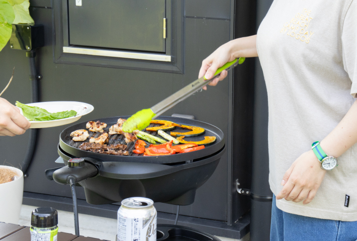 スタンディングBBQに最適な高さ