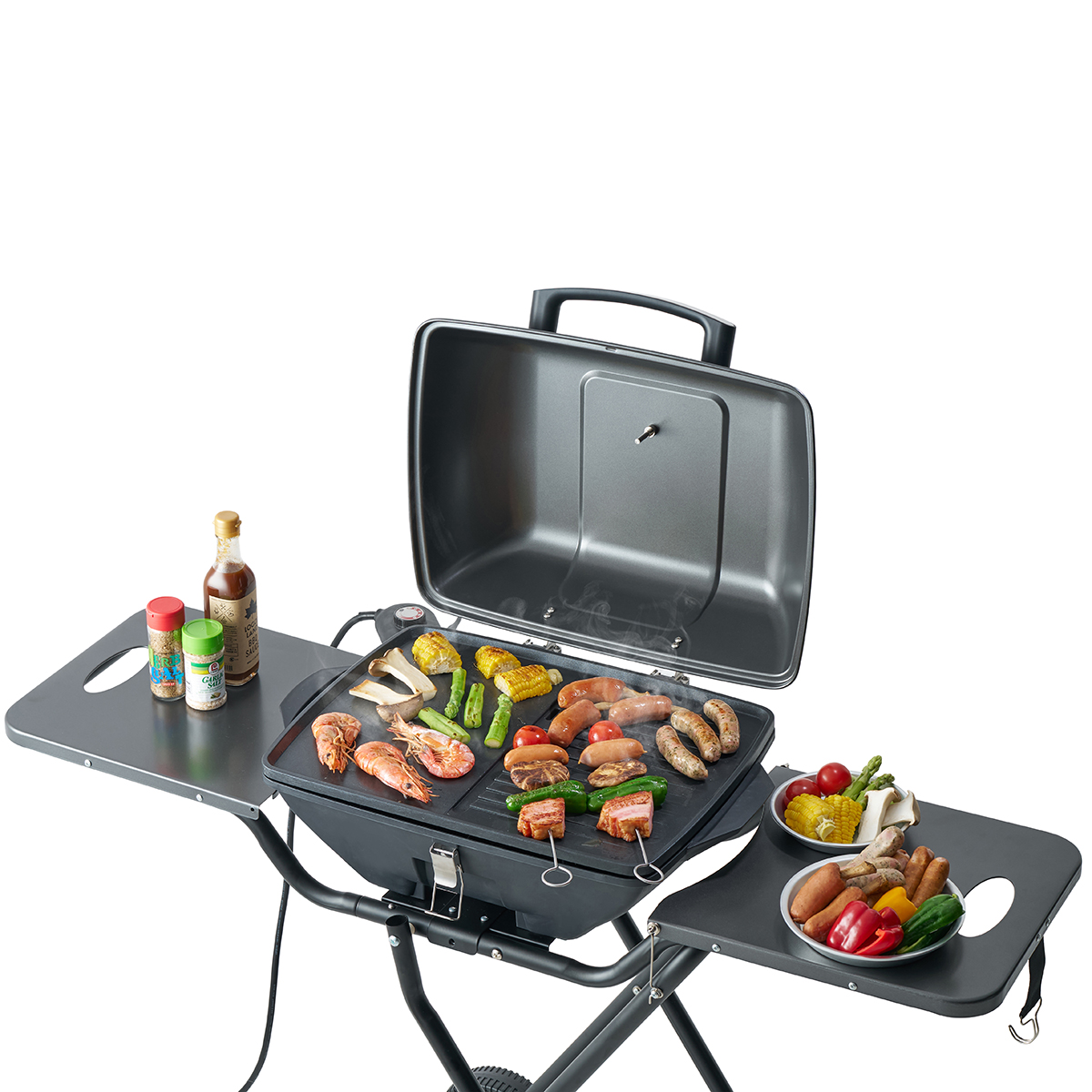 （野電）エレキャン・エレグリルPRO グリル・たき火・キャンドル