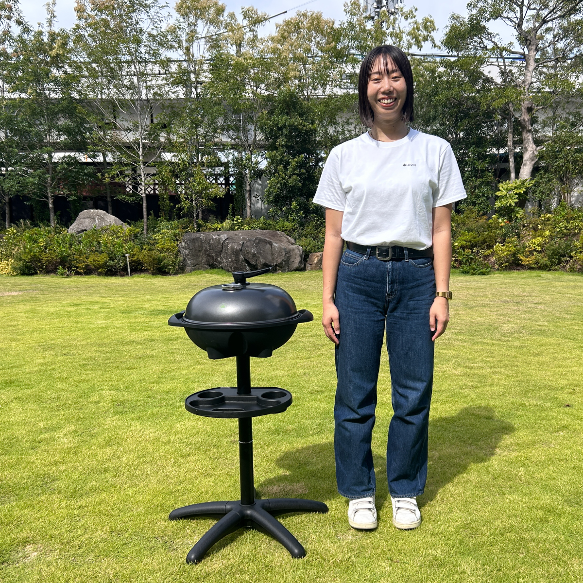 （野電）エレキャン・ファミリーエレグリル グリル・たき火・キャンドル