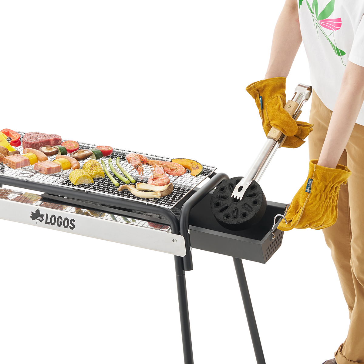 LOGOS チューブグリル L グリル・たき火・キャンドル