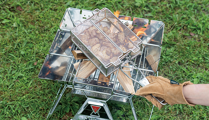 炭火もも焼き器