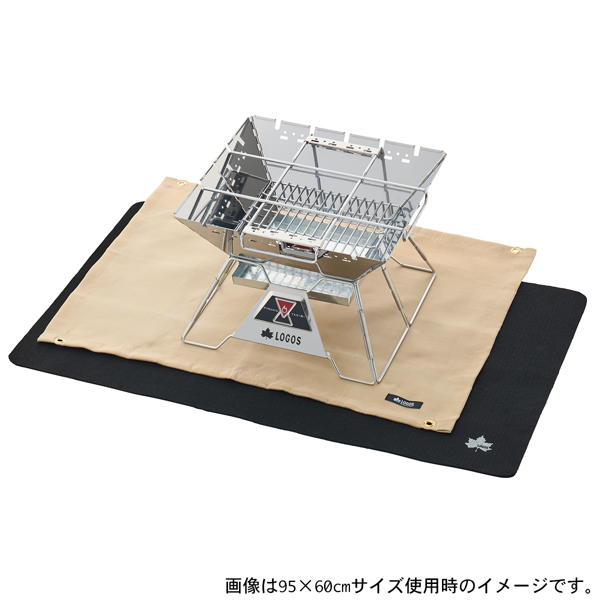 たき火・BBQ ヒートブロックマット（45×45cm）|ギア|グリル・たき火 ...