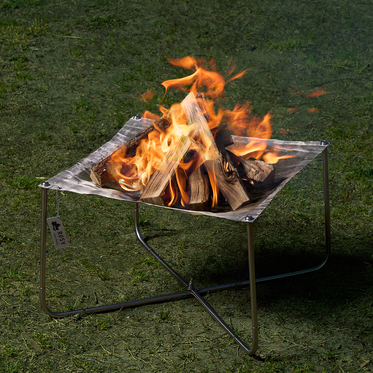 ROSY ファイヤーピット （コンパクト収納タイプ） グリル・たき火・キャンドル