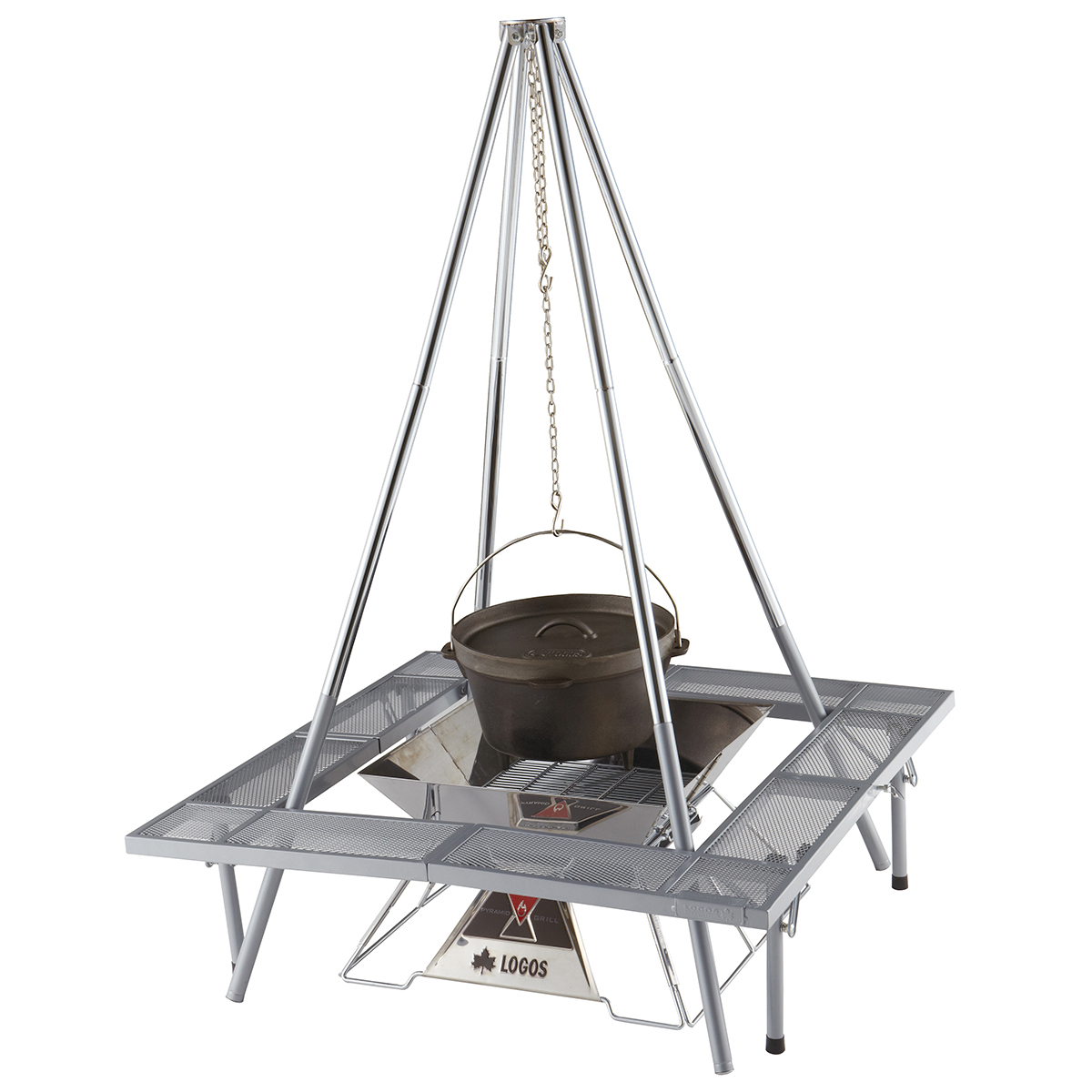 焚火ピラミッドグリルEVO-L グリル・たき火・キャンドル