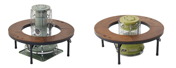 LOGOS×ALADDIN ストーブテーブル|ギア|家具|テーブル|製品情報|ロゴス 