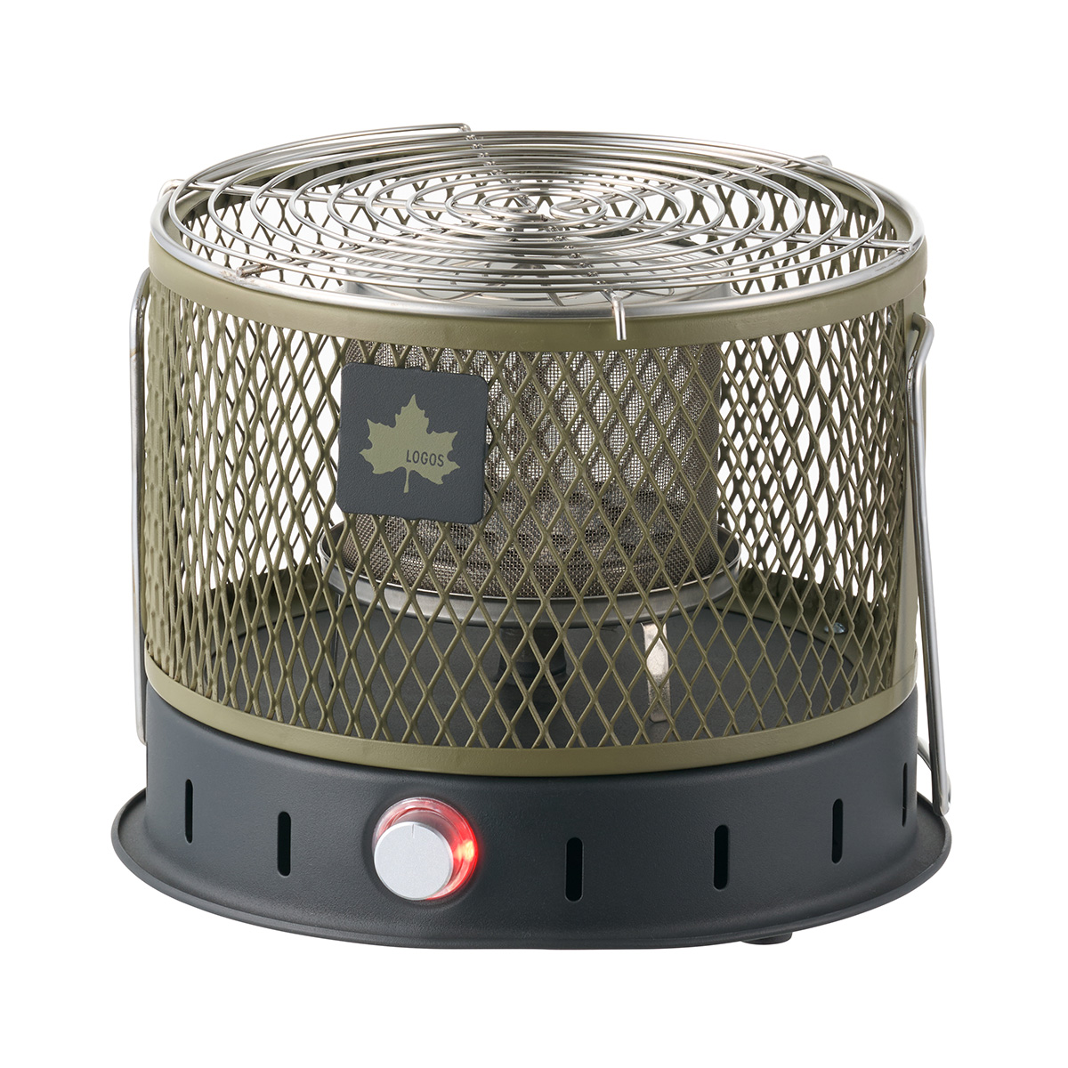 【1月下旬発売開始予定】LOGOS 無煙 メシ暖房グリル（ファンの力で火力抜群） グリル・たき火・キャンドル
