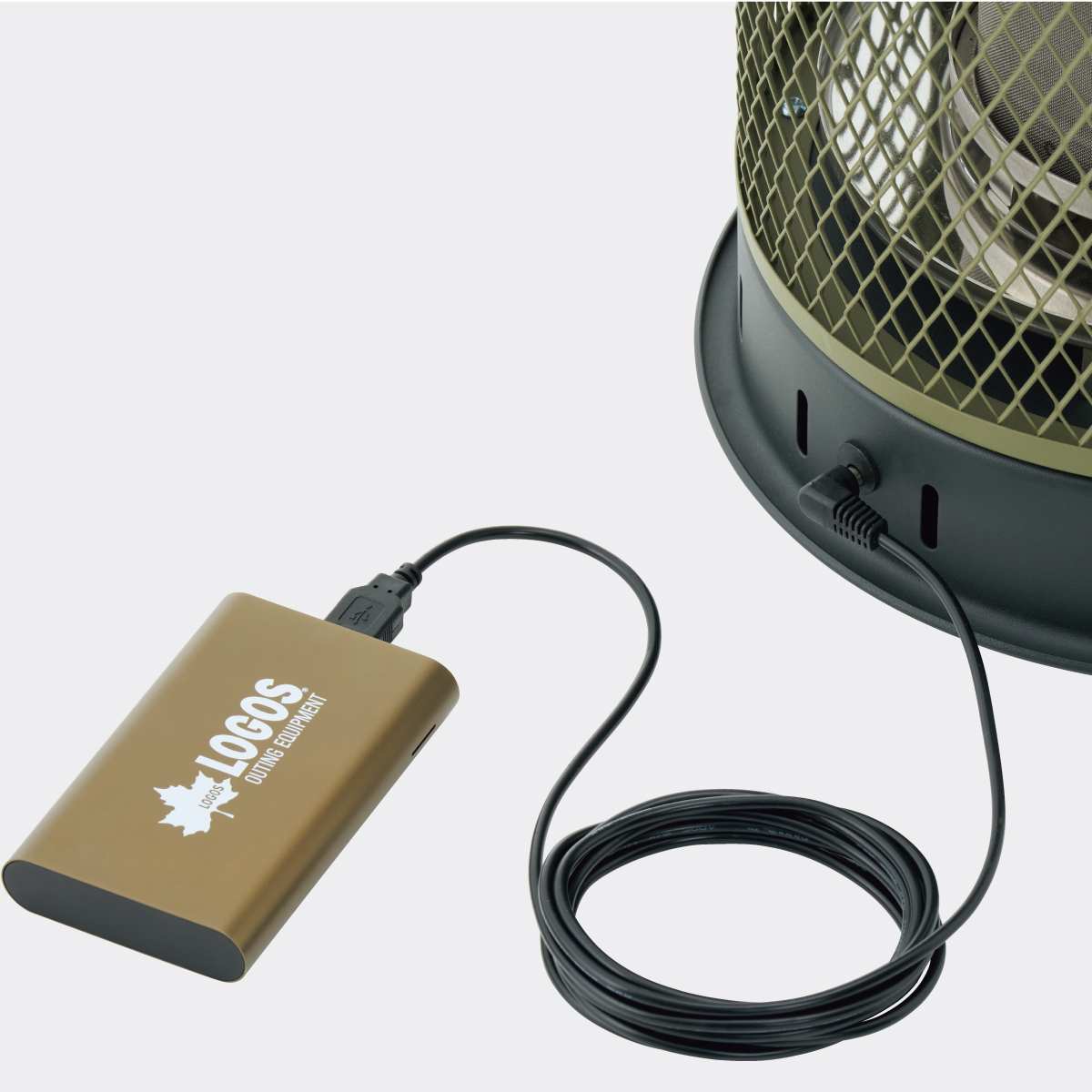 【1月下旬発売開始予定】LOGOS 無煙 メシ暖房グリル（ファンの力で火力抜群） グリル・たき火・キャンドル