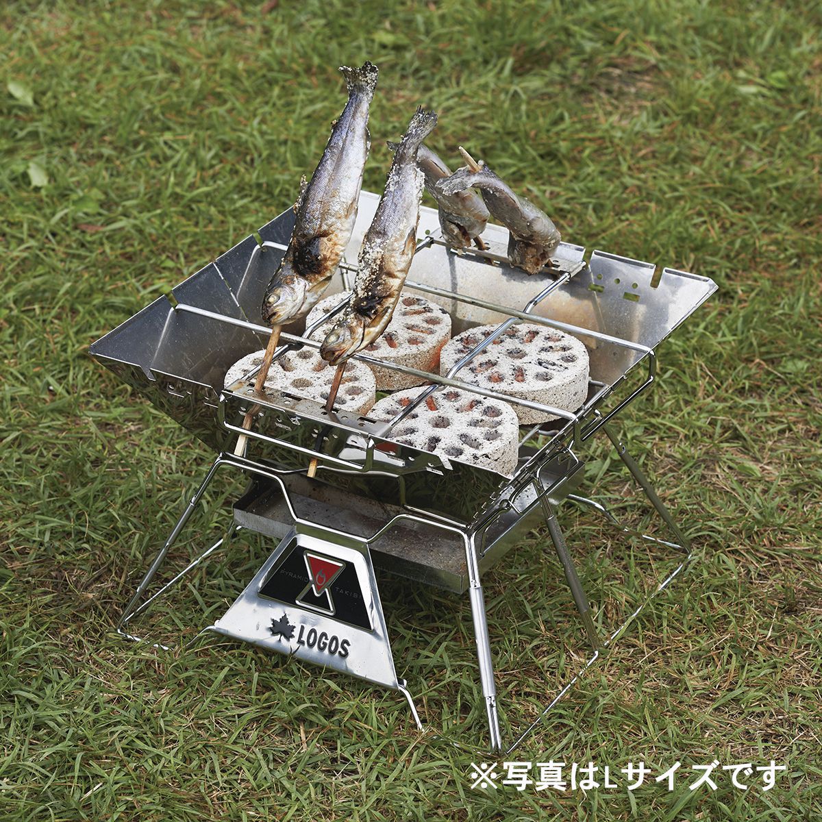 LOGOS LOGOS/ロゴス LOGOS theピラミッド篝火(かがり火) L BBQ、鍋料理