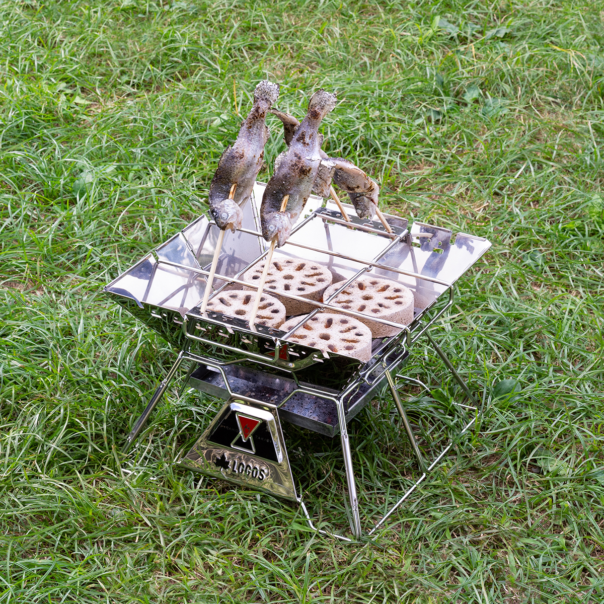 ピラミッド・仕切ゴトク L グリル・たき火・キャンドル