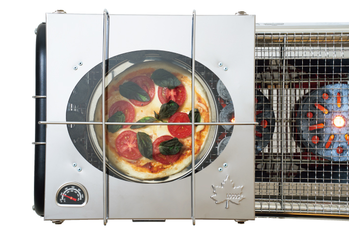 焼き加減が見える耐熱ガラス窓