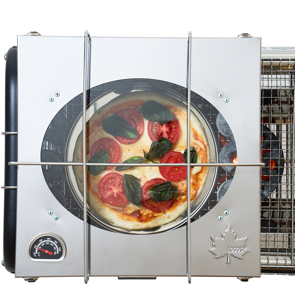 【2月26日販売開始】LOGOS BBQ DE オーブン グリル・たき火・キャンドル