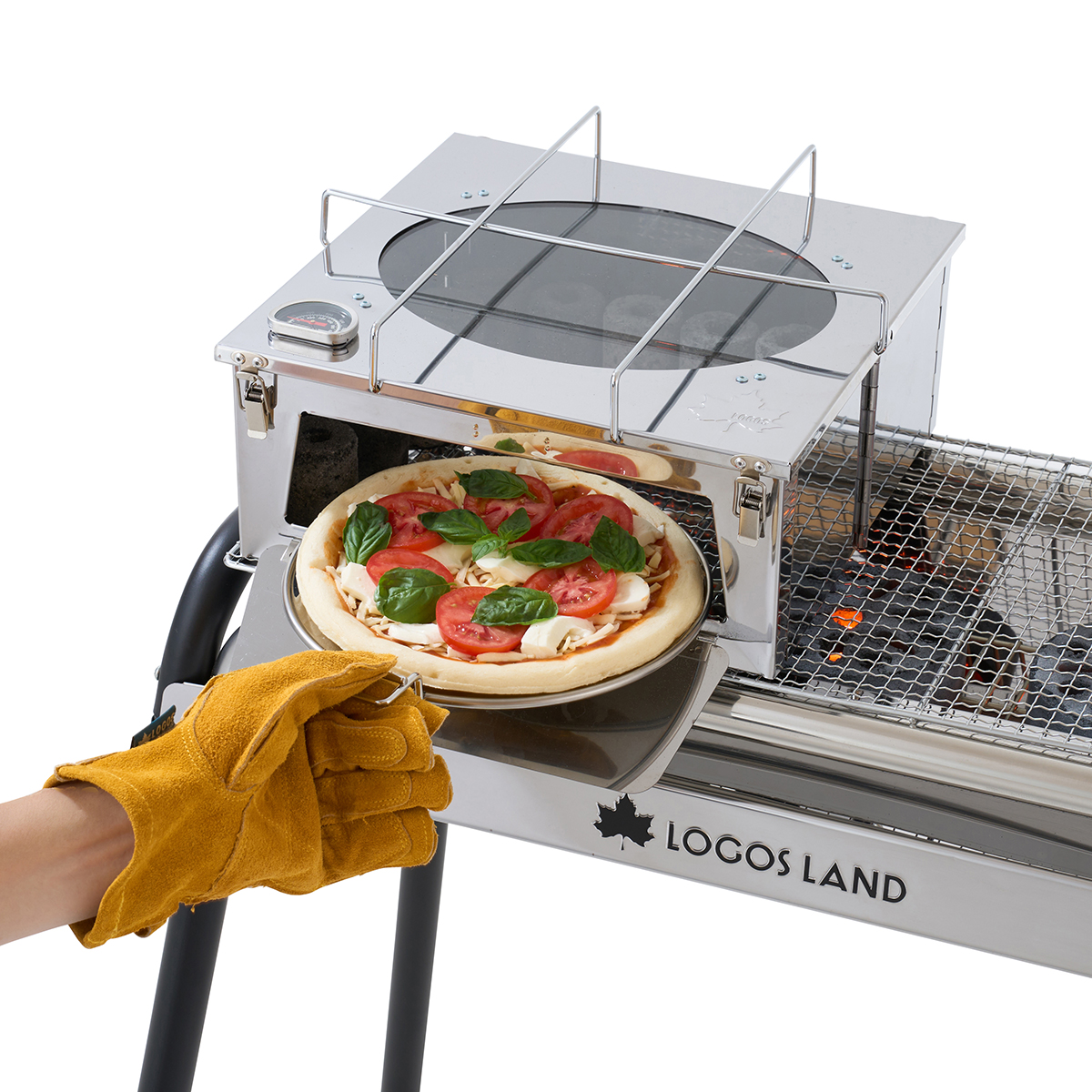 【2月26日販売開始】LOGOS BBQ DE オーブン グリル・たき火・キャンドル