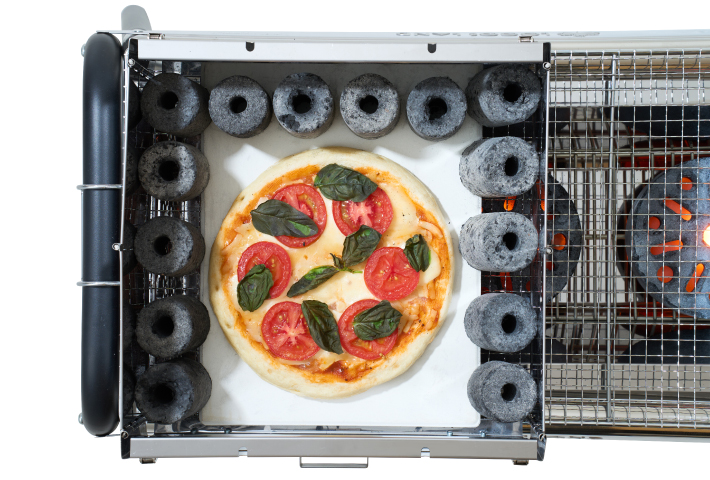 くっつきにくく、パリッと焼ける