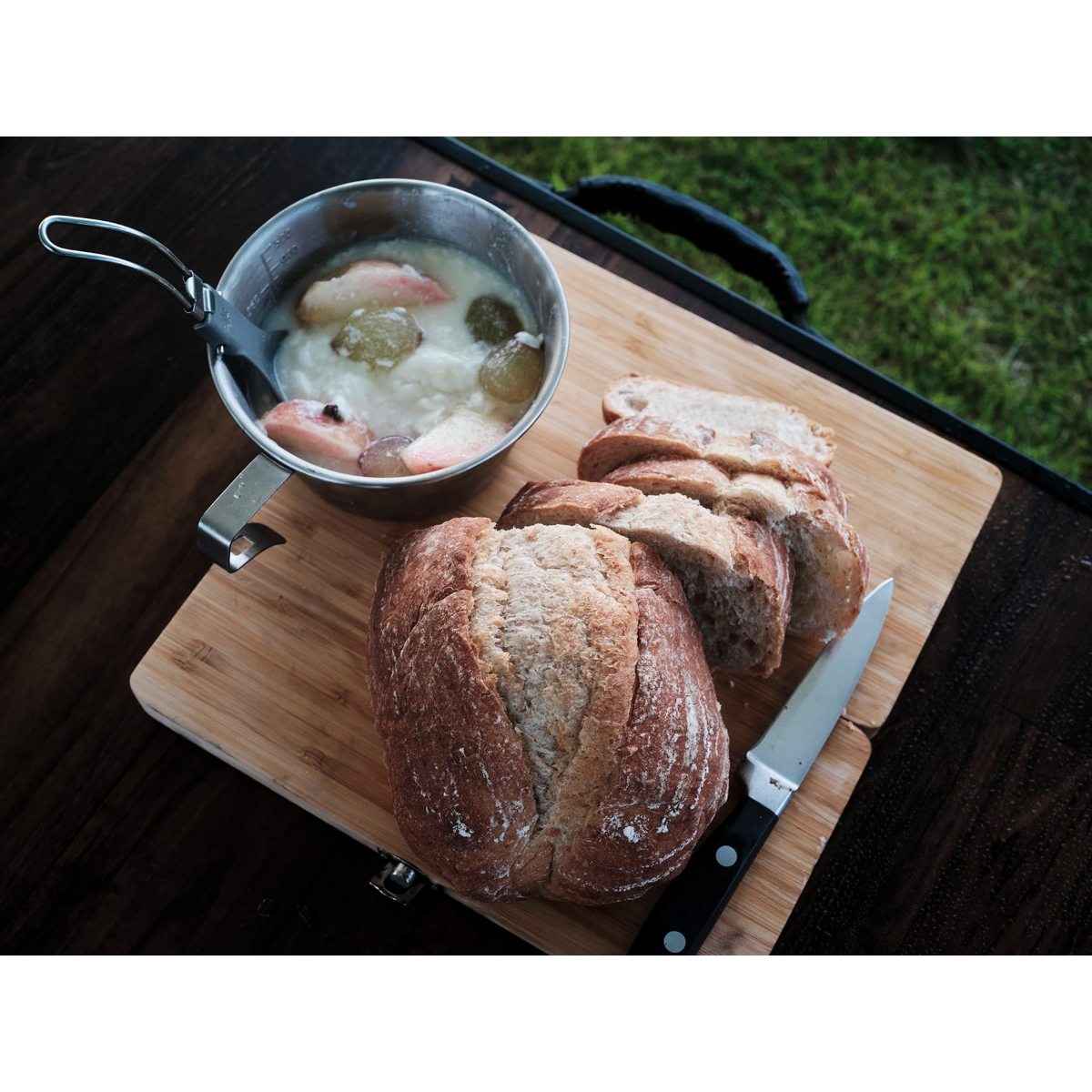 Bamboo ナイフ＆まな板セット キッチンウェア