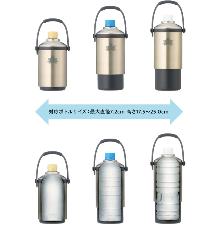 幅広いサイズに対応
