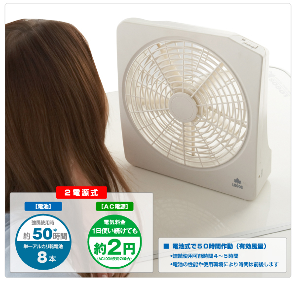 2電源 どこでも扇風機 Ac 電池 ギア 野電 ライト以外 製品情報 ロゴスショップ公式オンライン 2電源 どこでも扇風機 Ac 電池 ギア 野電 ライト以外 製品情報 ロゴスショップ公式オンライン