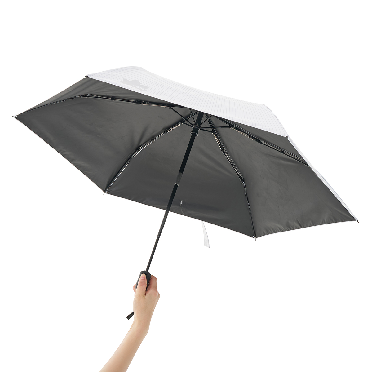 【6月25日発売開始】ソーラーブロック日傘・オートコンパクト S（晴雨兼用） 日/火/風除け