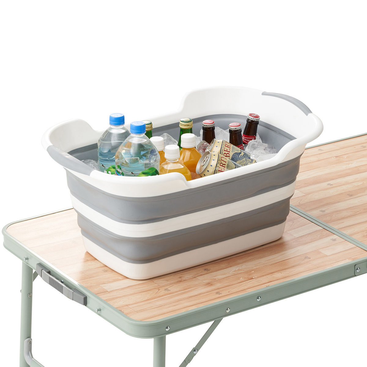 LOGOS たためる洗い桶|ギア|キッチンツール|小物|製品情報|ロゴス 