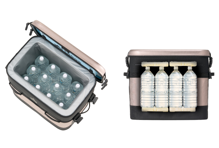 2Lペットボトルが12本入る大容量