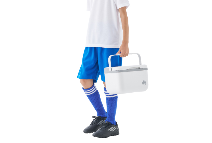 持ち運びやすいハンドル付き