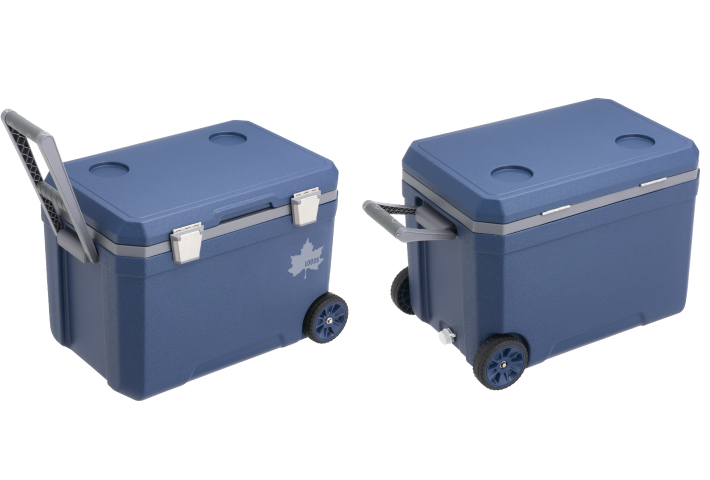 持ち運びをサポートするミニハンドル