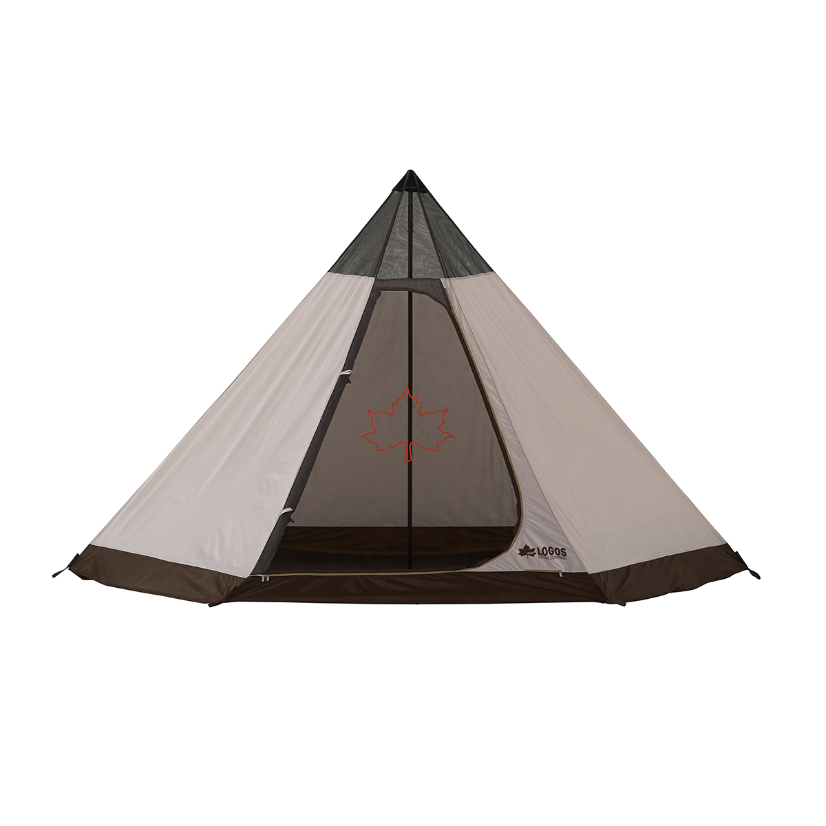 かわいいキャンプ LOGOS SNOOPY Tepee テント-BB
