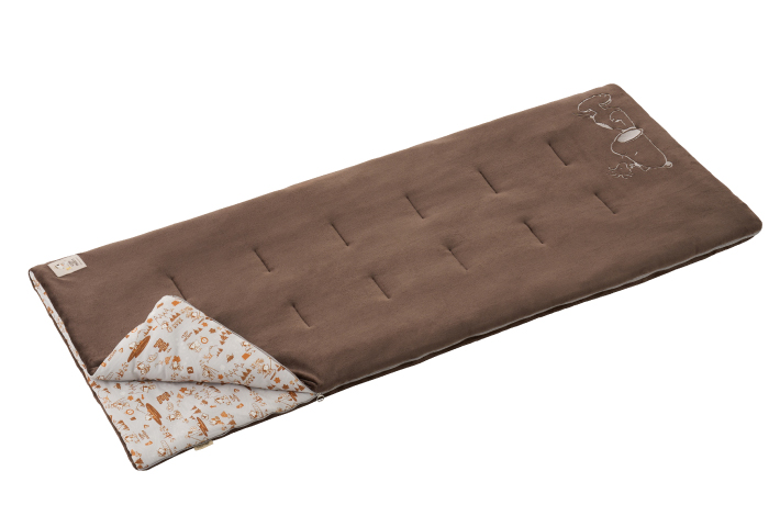 やわらか&さらさら肌ざわり！丸洗い可能なリバーシブルシュラフ。