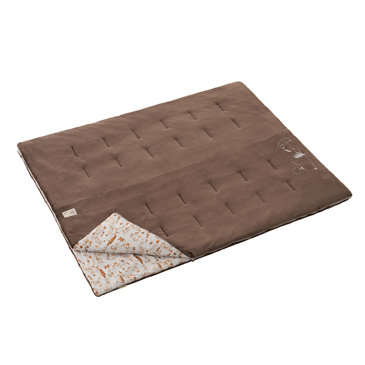 【1月29日発売開始予定】SNOOPY やわらかあったかシュラフ・0 寝具