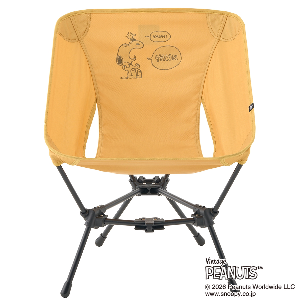 SNOOPY トライチェア・シート イエロー 家具