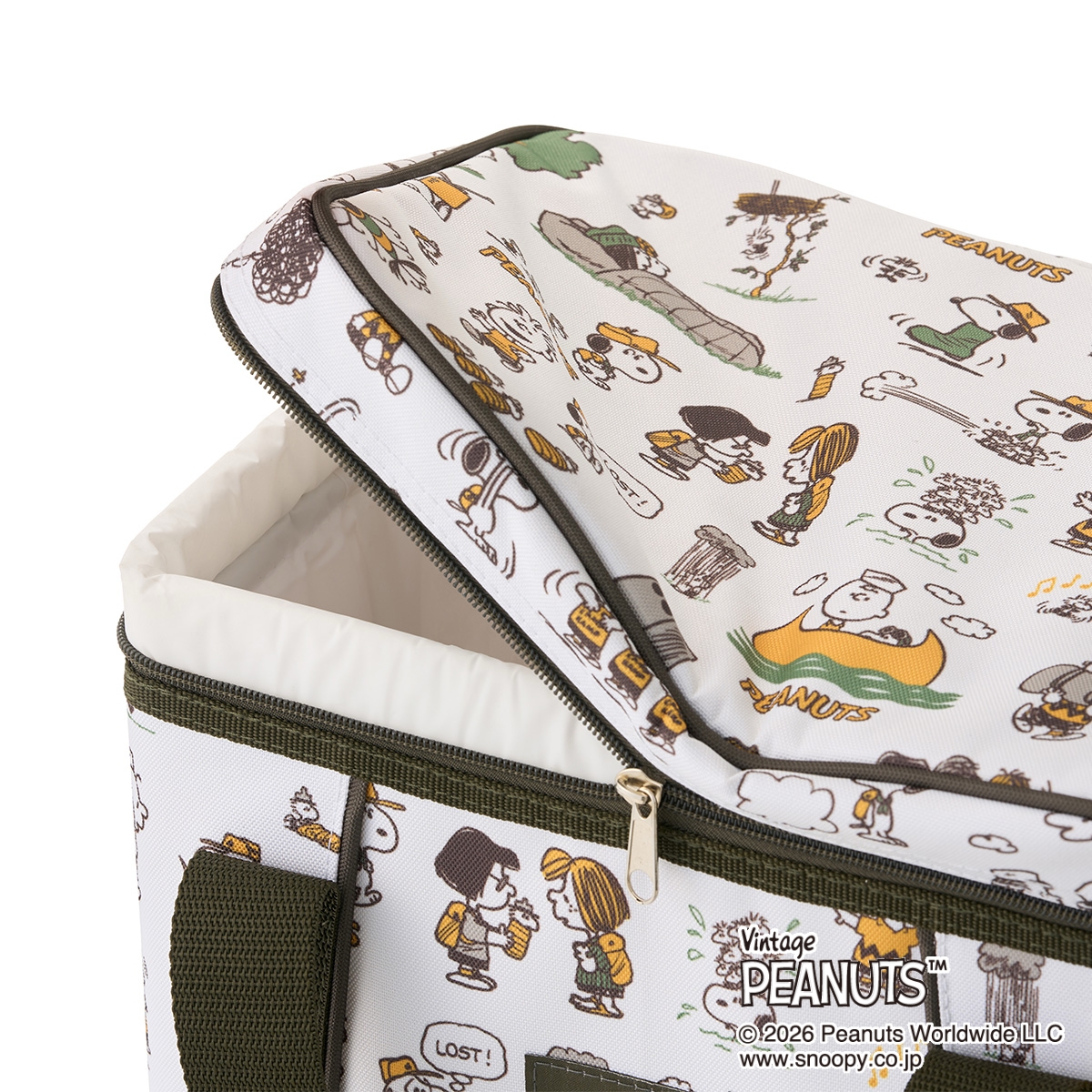 SNOOPY ソフトクーラー-BG 保冷保温クーラー・保冷剤