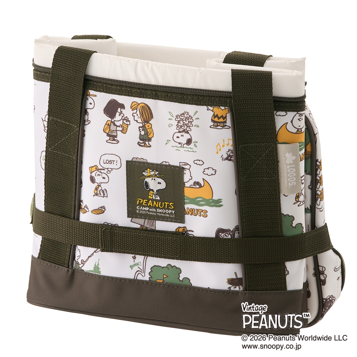 SNOOPY ソフトクーラー-BG 保冷保温クーラー・保冷剤