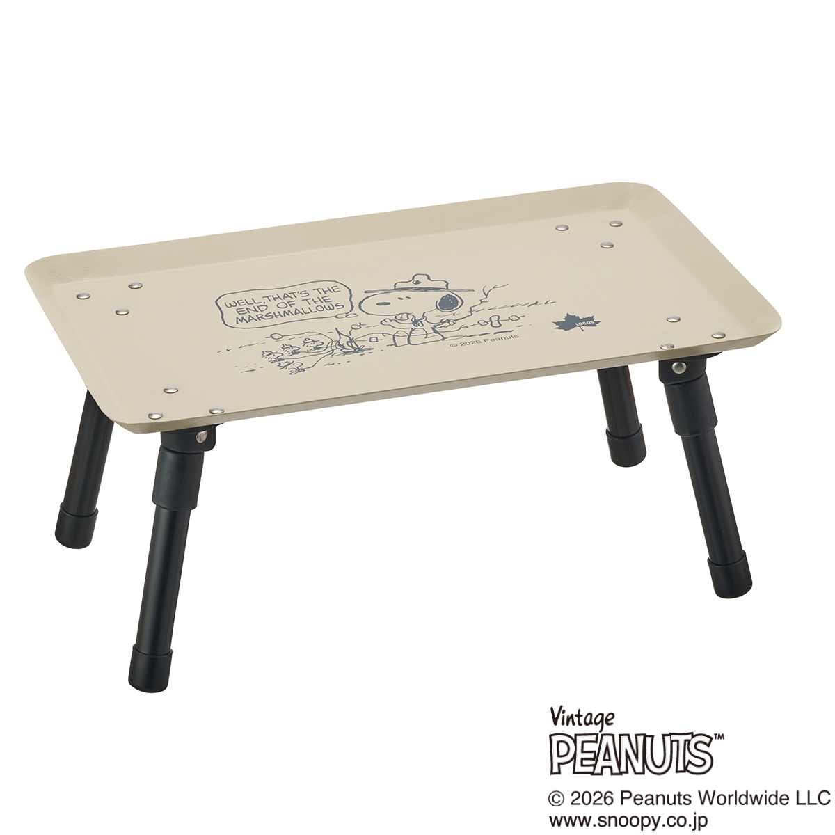 SNOOPY スタックカラーテーブル 家具