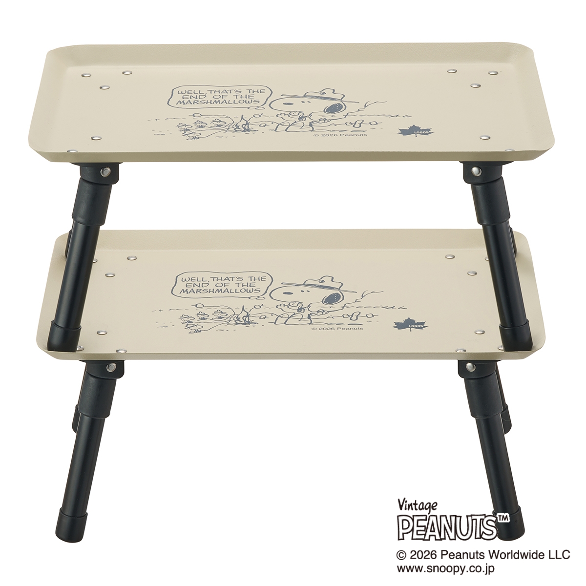 SNOOPY スタックカラーテーブル 家具