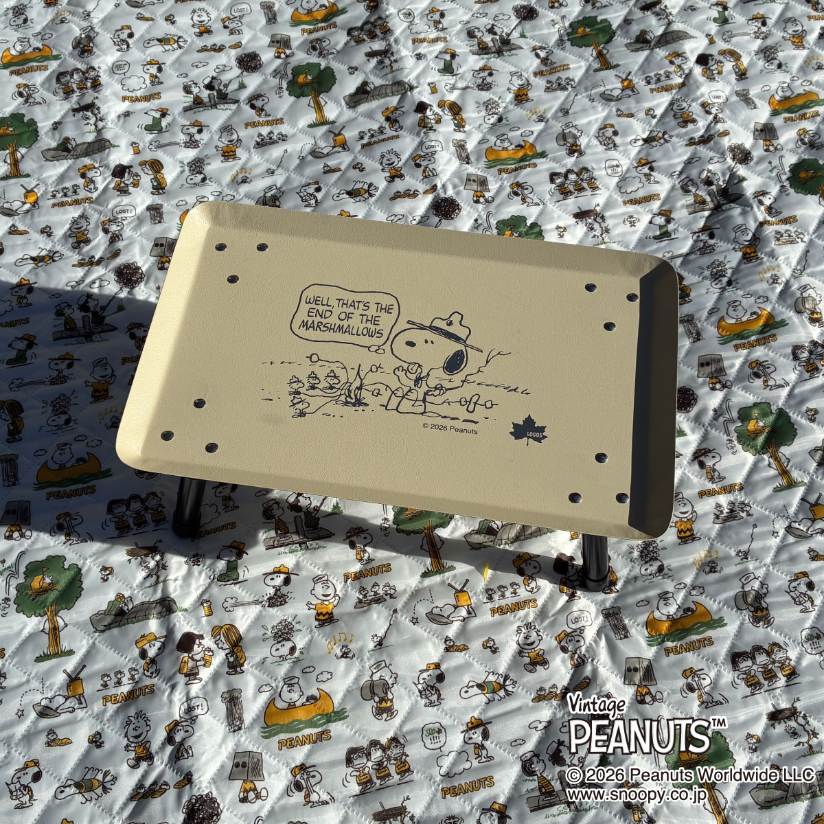 SNOOPY スタックカラーテーブル 家具