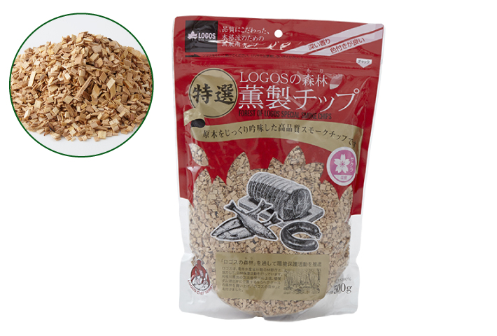 「LOGOSの森林 特選薫製チップ」がおすすめ