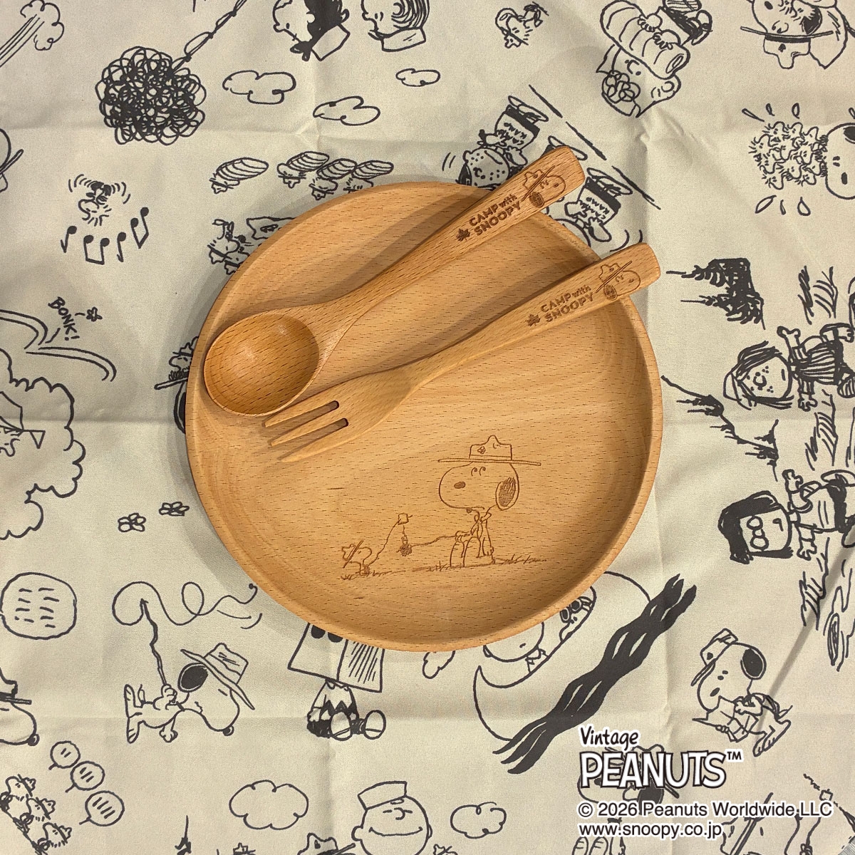 SNOOPY 木製スプーン キッチンウェア