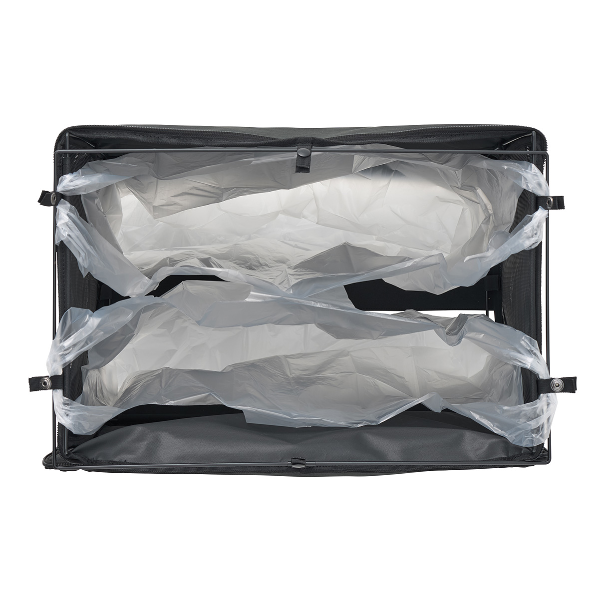 【2月26日販売開始】LOGOS トラッシュケース L（45L×2袋用） キッチンウェア