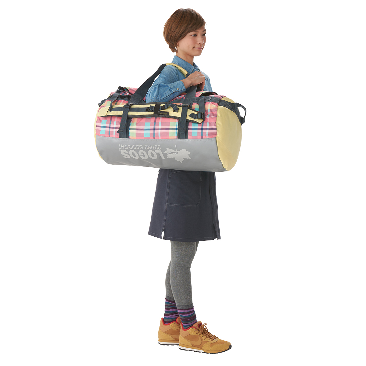 CADVEL-Designダッフルバッグ50（AE・check） バッグ